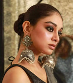 Oxidised Jhumka Statement Earrings – Handcrafted Indian Tribal Jewellery