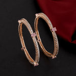 AD Bangle Square-Cut Cluster Luxury Bracelet