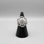 The Primrose Bloom Floral Adjustable Ring | Famaza Couture