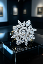 The Empress Cleopatra Solitaire Ring | Famaza Couture