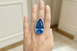The Sovereign Celestia Pear-Cut Ring | Famaza Couture