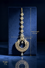 The Siya – Contemporary Luxe Cubic Zirconia Maang Tikka