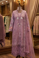Luxury Organza Pakistani 3 Piece Suit | Ready to WearEmbroidered Salwar Kameez