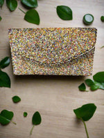 Colored Fine Handcrafted Clutch Bag