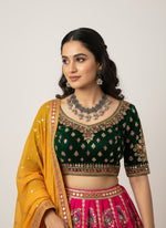 Oxidised Silver Choker & Earrings Set – Hand-crafted Vintage Jewellery by Famaza Couture