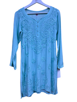 Chikankari Short Kurta/Shirt/Top