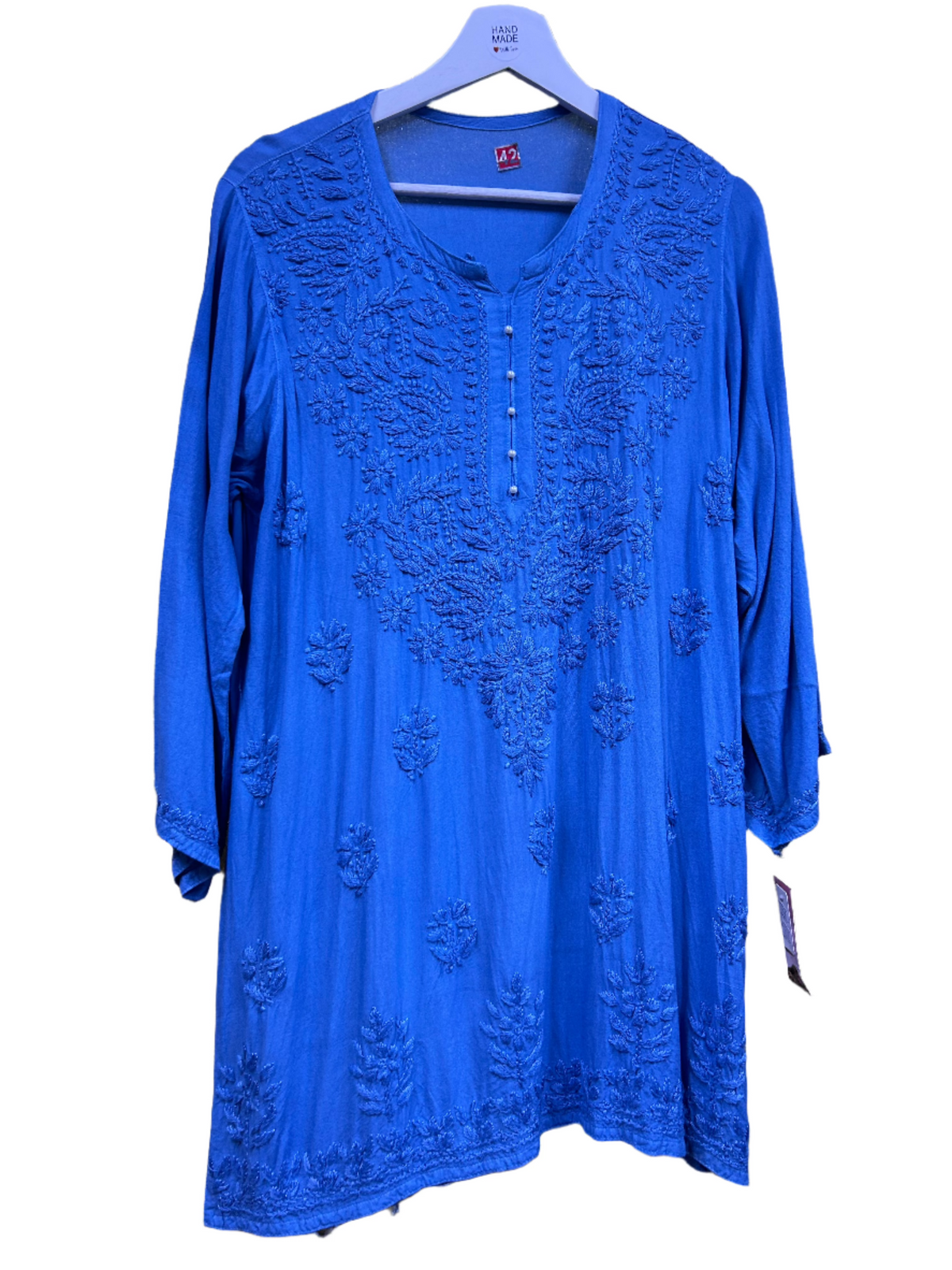 Chikankari Short Kurta/Shirt/Top