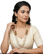 Mini Beaded Mala Jewellery Set | Lightweight Necklace & Earrings | Famaza Couture Wembley