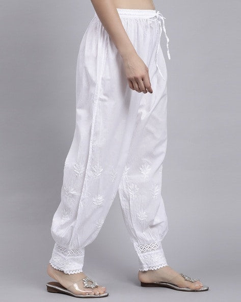 Afghani Loose Fit Salwar Pants for Women – Comfortable Cotton Ethnic Trousers | Famaza Couture