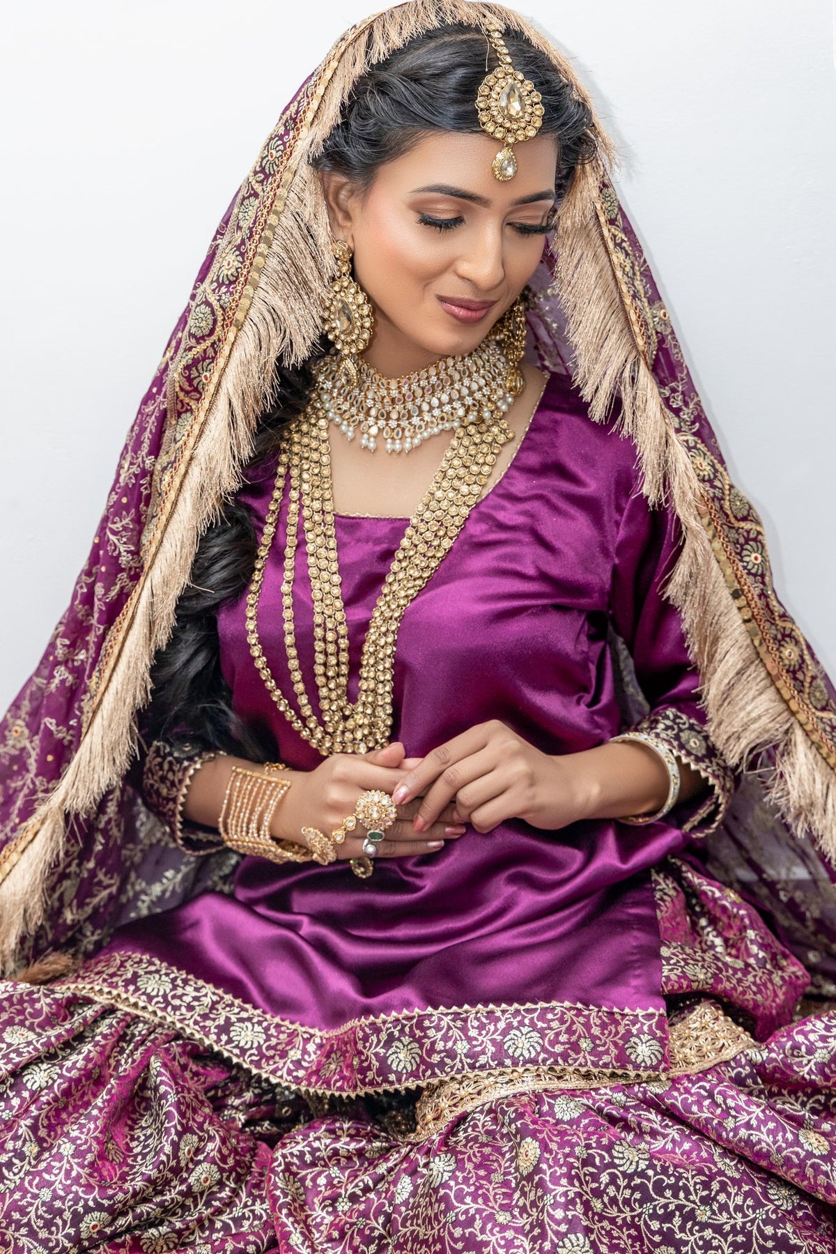 Bridal wear Gharara