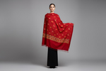 Signature Royale | Full-Coverage Machine Embroidered Kashmiri Pashmina Shawl