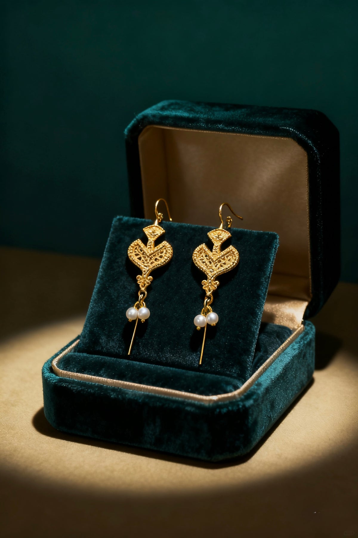 Gold Plated Ear Climber Earrings - Minimalist Multi-Piercing Look Jewellery