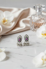 Oxidised earrings 