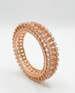 Pairt of Rose Gold bangels.