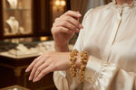 Asian Bridal Hand Accessory Golden Couture Jewellery UK