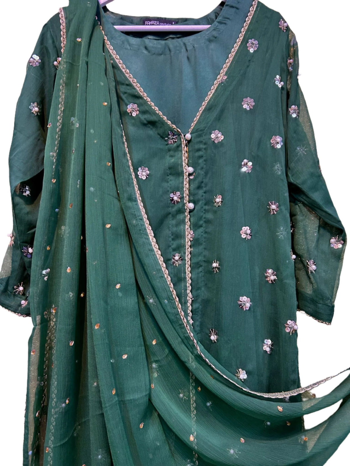 Chameli - Chiffon/Silk Gown style dress