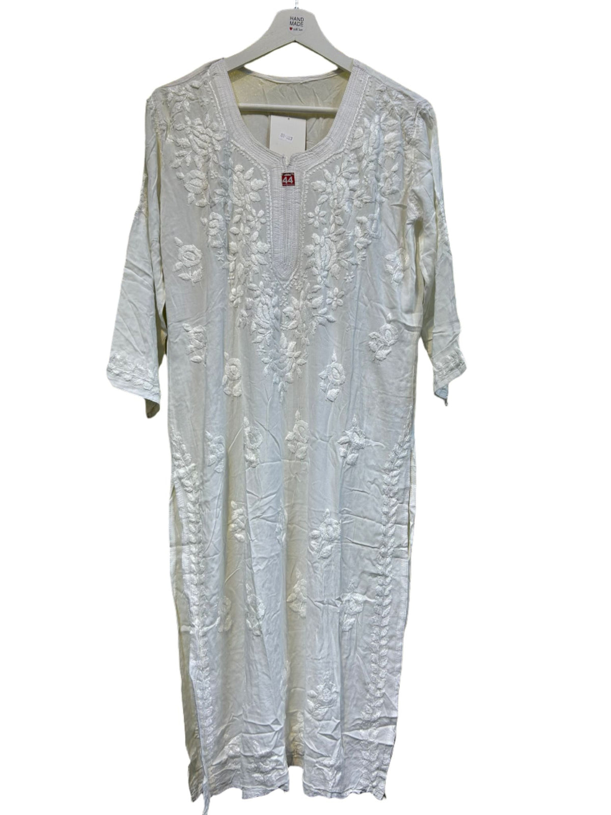 Chikankari Kurta/Shirt/Top - Modal - Ghass Patti Work