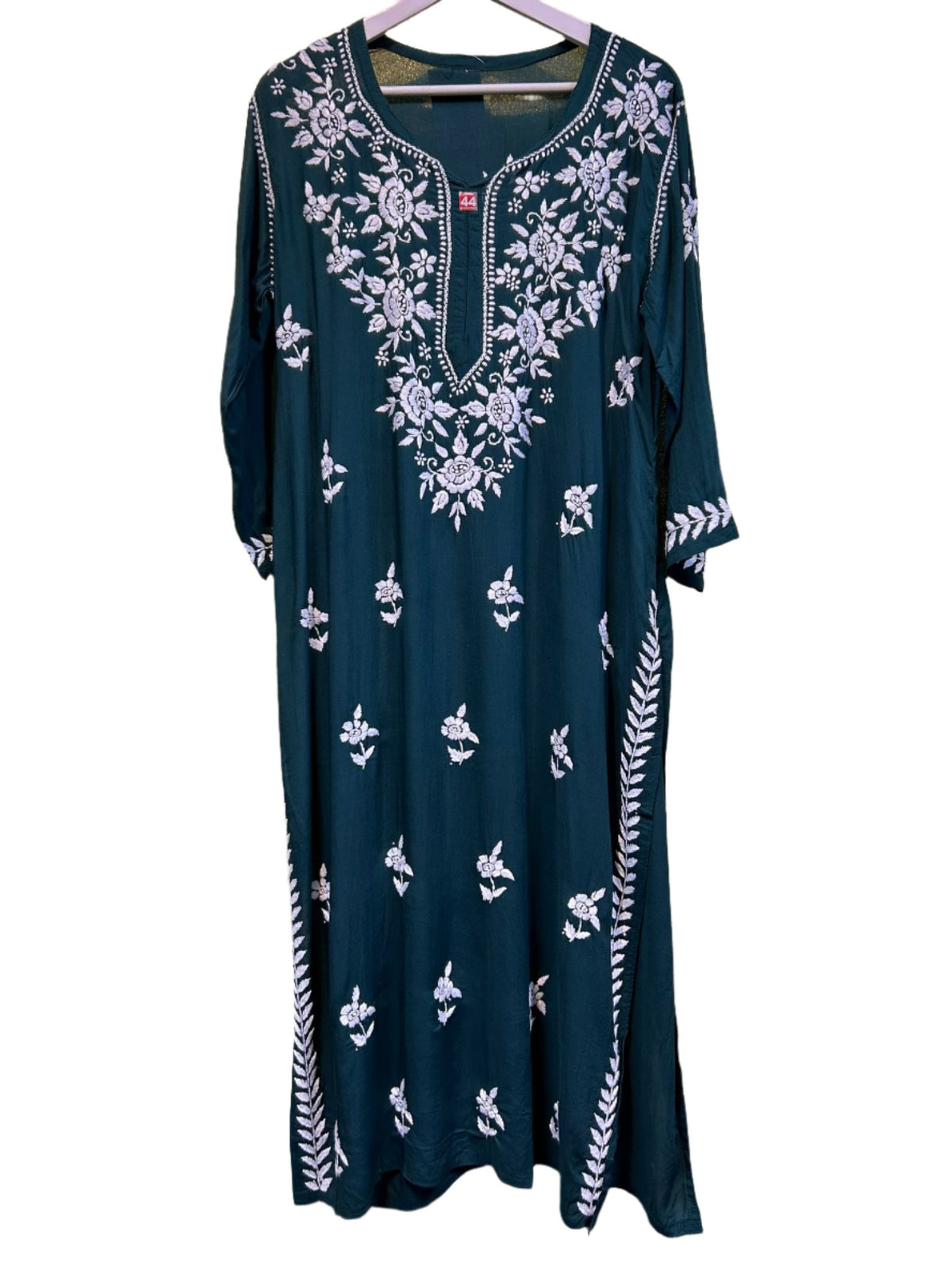 Chikankari Kurta/Shirt/Top - Modal - Ghass Patti Work