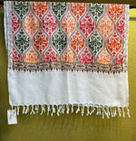 Kashmiri embroidered Scarf | Handcrafted Luxury Shawl & Stole – Famaza Couture