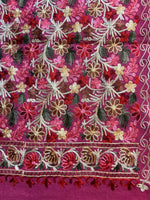 Kashmiri Embroidered all over embroidery Pashmina Scarf/Stole/Shawl