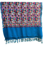 Kashmiri Embroidered all over embroidery Pashmina Scarf/Stole/Shawl