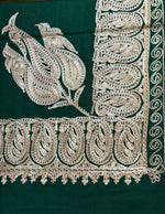 Kashmiri Embroidered Pashmina Scarf/Shawl | Exquisite Handcrafted Elegance – Famaza Couture