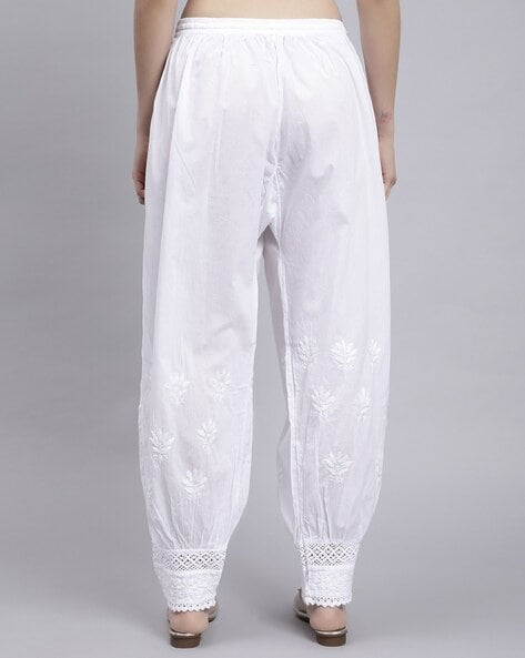 afghani loose fit shalwaar pants rear view