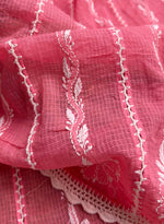 hot pink kota doriya duppata focused famaza couture 
