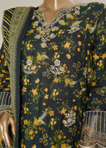 Matching embroidered dupatta for Pakistani 3pc dress from Eid collection