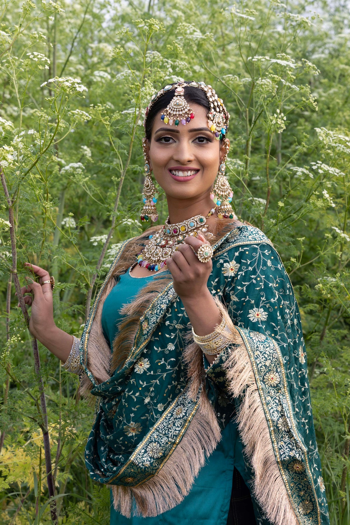 Indian bridal jewellery set 