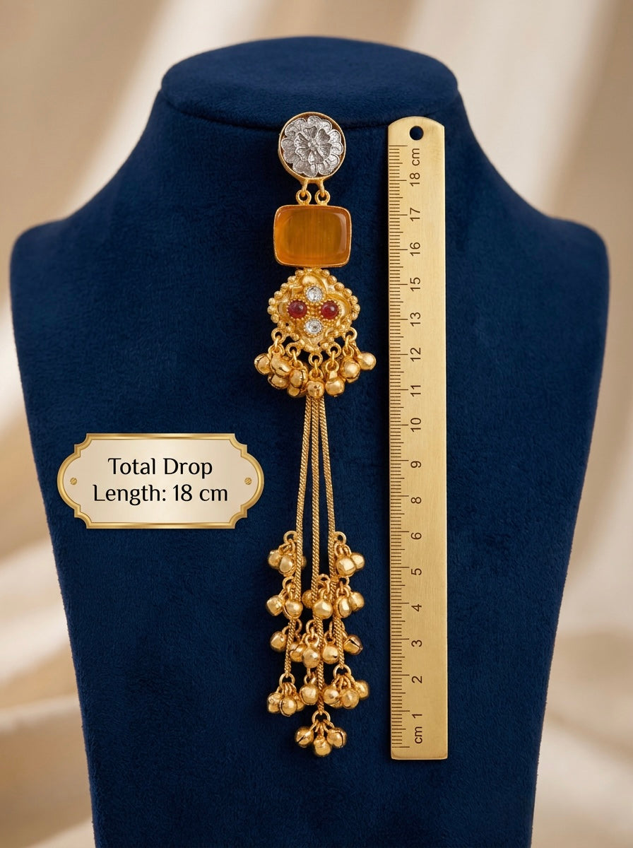the drop length is shown in the image 